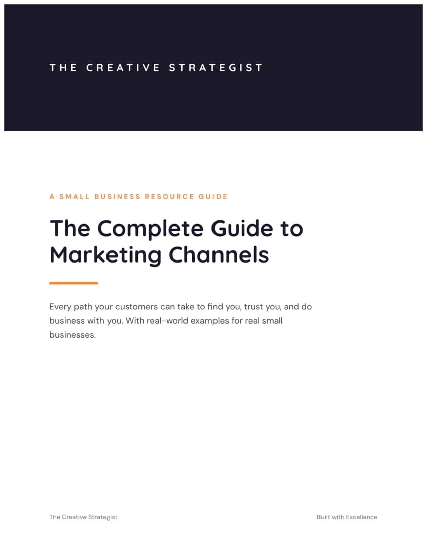 Cover of The Complete Guide to Marketing Channels